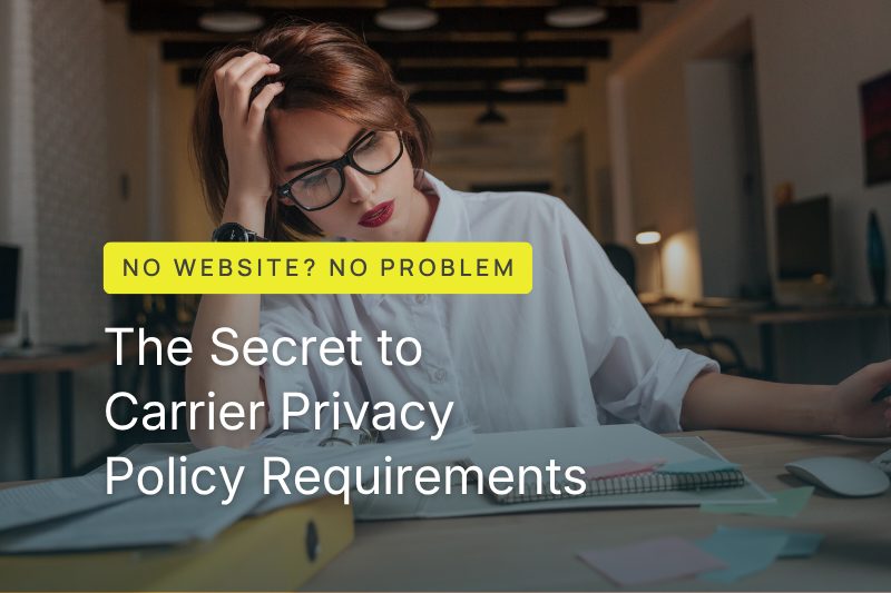 Woman is frustrated over Business Text Messaging Website Requirements Explained